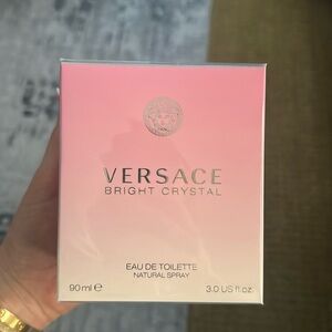 BNIB Versace bright crystal perfume 3.0 FL OZ